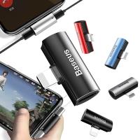 Baseus倍思 雙Lightning充電耳機二合一轉接器 for iPhone Xs Max/XR/Xs/i8/i7