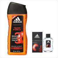 adidas愛迪達典藏魅力運動男性香水(100mk)*2+3效沐浴露(250ml)*3