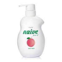 【日本 kracie 葵緹亞】Naive 娜艾菩植物沐浴乳(530ml)-保濕桃葉