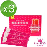 【UNISKIN零机齡】蝦紅素青春凍(14條/盒)*3盒