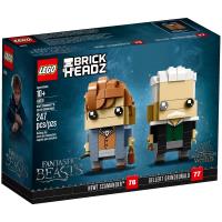 LEGO樂高積木 Brickheadz 積木人偶系列 - 41631 紐特·斯卡曼德 x 蓋瑞·葛林戴華德