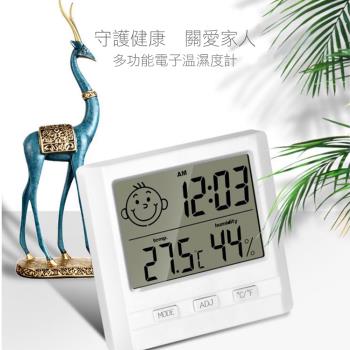 COMET 溫控表情立/掛式電子溫濕度計(TM-05)