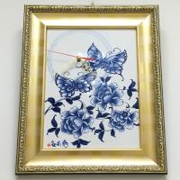 青花皇后楊莉莉-青花瓷版畫(鍾愛一生)