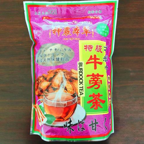 金德恩 台灣製造 四包神農本草甘甜回味牛蒡茶600g/包