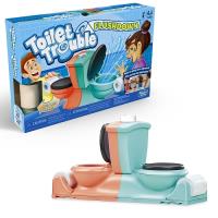 Hasbro孩之寶 聚會桌遊 - 瘋狂馬桶沖水對戰