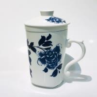 青花皇后楊莉莉-三件式濾杯~富貴如意