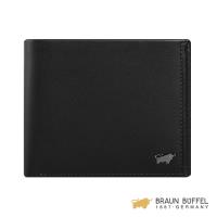 BRAUN BUFFEL 安卓系列8卡皮夾 -太空黑 BF312-313-BK