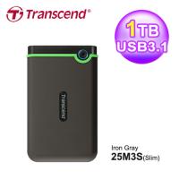【Transcend 創見】StoreJet 25M3S 1TB 薄型行動硬碟 亮綠款