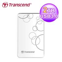 【Transcend 創見】TS2TSJ25A3W 2TB 外接硬碟 USB3.0