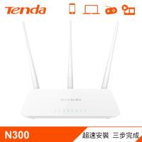 【Tenda 騰達】 F3 V2 無線 N300 簡易安裝 分享器 【贈飲料杯套】