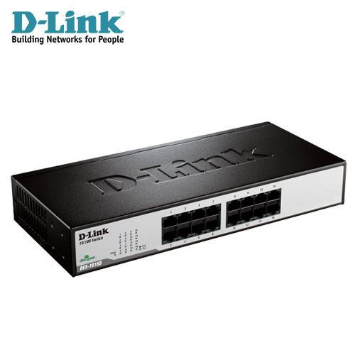 【D-Link 友訊】 DES-1016D 16埠桌上型乙太網路交換器