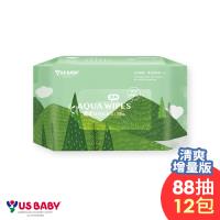 優生純淨柔濕巾88抽x12包-清爽型(送4隻史努比奶瓶)