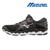 【MIZUNO 美津濃】WAVE SKY 2 女慢跑鞋 黑 J1GD180243