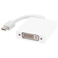 Bravo-u Mini DisplayPort公 對DVI24+5母 視頻轉接線24cm_白