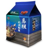 【五木】馬祖酒廠老酒麵線4入/袋(淡菜海鮮風味)*8袋裝