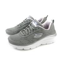 SKECHERS LITE-WEIGHT 休閒運動鞋 女鞋 針織 灰色 12719GYLV no949