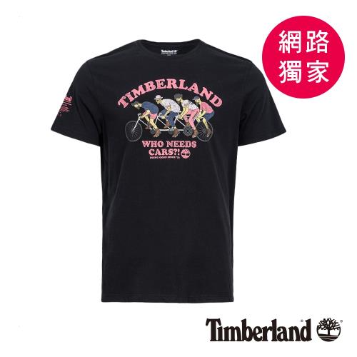 Timberland男款黑色休閒百搭T-ShirtA1YC4001