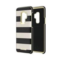 Samsung Galaxy S9+ Kate Spade 黑白條紋硬殼背蓋