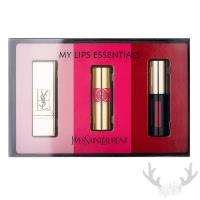 YSL 特務黑續會禮(奢華緞面唇膏#70+情挑誘光水唇膏#49+奢華緞面漆光唇釉#401)