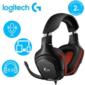 【Logitech 羅技】G331 立體聲電競耳機麥克風