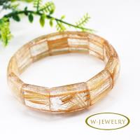 W-jewelry冰透鈦晶手環(24k鈦晶-大尺寸)(3A等級))