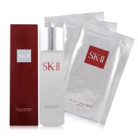 SK-II 亮采化妝水(160ml)+青春敷面膜X3