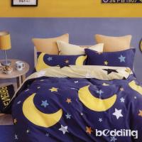 BEDDING-活性印染5x6尺春夏涼被-晴朗星空