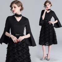 【M2M】低調華麗設計款別緻洋裝M-2XL