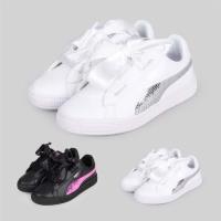 PUMA BASKET HEART BLING PS 女兒童休閒運動鞋-緞帶 慢跑