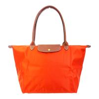 LONGCHAMP Le Pliage 長把摺疊水餃包(大/藏紅花)