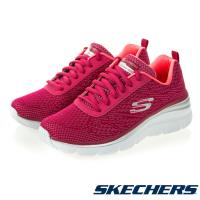 SKECHERS 女款 FASHION FIT 健走鞋12719 RAS / 莓紅