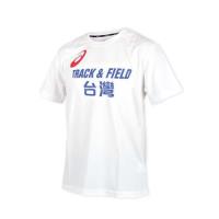 ASICS LOGO TRACK AND FIELD 男短袖上衣-T恤 亞瑟士