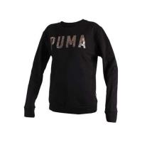 PUMA 女基本系列刷毛長袖圓領T恤-長T 長袖上衣 慢跑