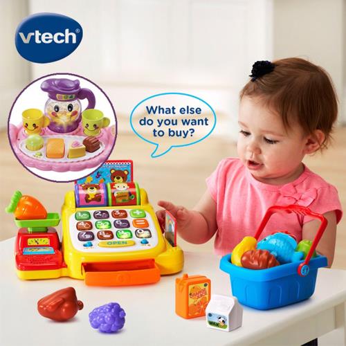 Vtech　歡樂午茶派對+收銀機組