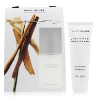 ISSEY MIYAKE 一生之水男性淡香水禮盒組(香水15ml+沐浴膠75ml)