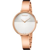 Calvin Klein CK Rise 晨曦系列優雅時尚女錶-銀x玫瑰金/38mm K7A23646
