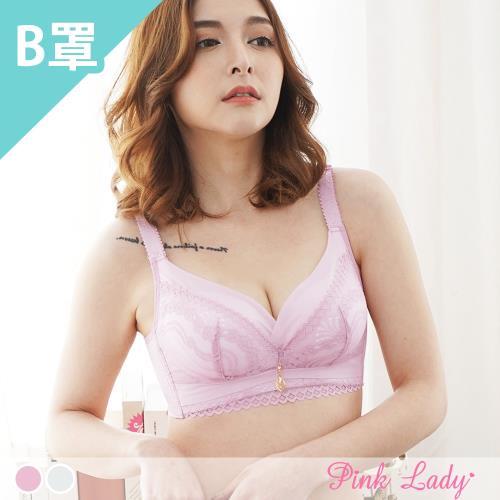 Pink Lady 春漾微甜 無鋼圈內衣 單件組 (B罩杯,5638)