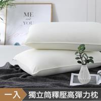 HOYACASA漫步雲端 獨立筒釋壓高彈力枕(一入)