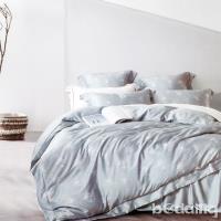 BEDDING-正60支天絲特大雙人八件式兩用被床罩組-蘭黛