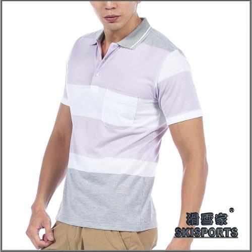 SKISPORTS精梳純棉經典polo衫2件組