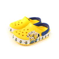 Crocs 小小兵 涼鞋 休閒鞋 防水 雨天 黃色 童鞋 205512-730 no009
