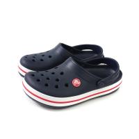 Crocs 涼鞋 休閒鞋 防水 雨天 深藍色 童鞋 204537-485 no006