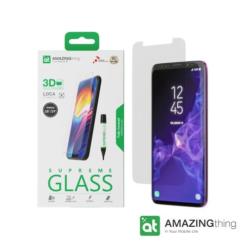 AMAZINGthing 三星 Galaxy S9+/S8+ 滿版強化玻璃保護貼(LOCA)