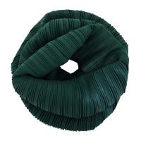 ISSEY MIYAKE 三宅一生 PLEATS PLEASE 百褶直紋頸圍(小/翡翠綠)