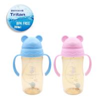 【韓國Happyland】350ML Tritan防脹氣水杯 果汁杯 學習喝水