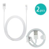 【2入組】Apple適用 Lightning 8pin 電源連接傳輸線 1M (新款包裝)