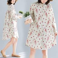 【Keer】俏皮可愛娃娃領長板襯衫L-XL