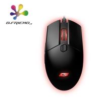 【B.Friend】GM3 有線七色背光電競滑鼠(黑色)