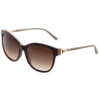 TOD’S 釦環款 小貓眼 太陽眼鏡 (琥珀色)TO153F