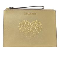 MICHAEL KORS GIFTABLES 愛心鉚釘大手拿包.金
